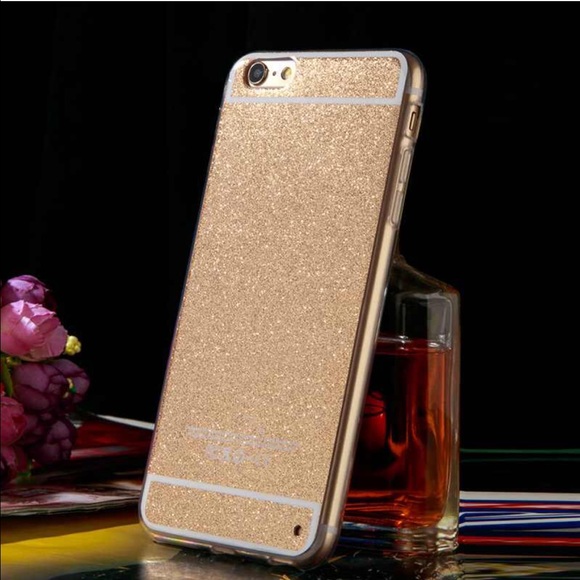 ✨Gold Glitter iPhone 6/6s Case✨