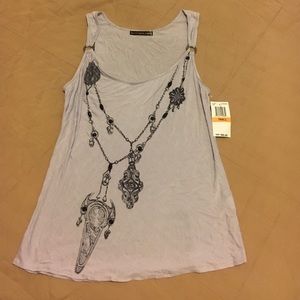 Black Heart Brigade Purple Racerback Tank - Small