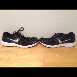 Size 13 Black & White Running Nikes