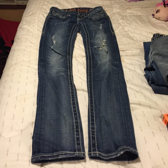 Rock revival skinny jeans