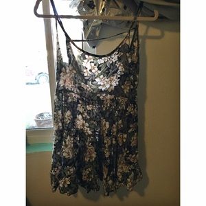 Tropical Floral Brandy Melville Dress