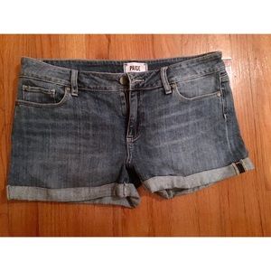 Paige Cuffed Denim Shorts - Like New! Size 30