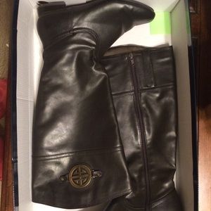 Danise wide calf boots