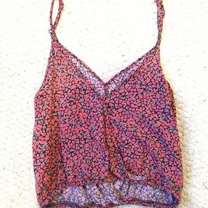 Floral/ tribal tank top