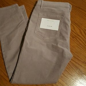 LOFT cords 31 Petite  NWT. A PINK PURPLE COLOR