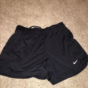 Black Nike shorts