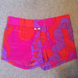 Amanda Uprichard I'll printed shorts