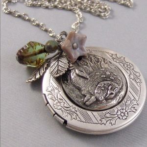 Little Fawn Locket Necklace