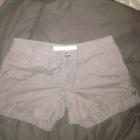 Old Navy "lowest rise" shorts.
