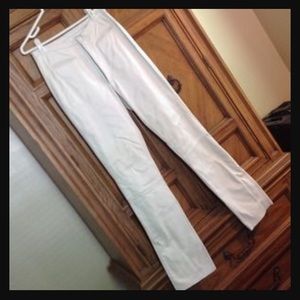 Wilsons Maxima White Leather Pants