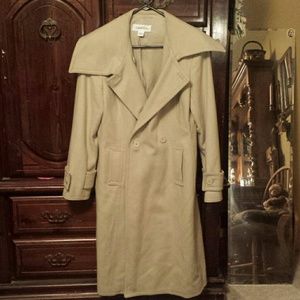 Calvin Klein Beige Cashmere Coat