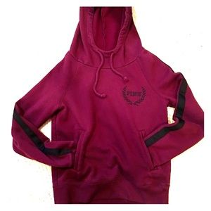 VS burgundy sweatshirt