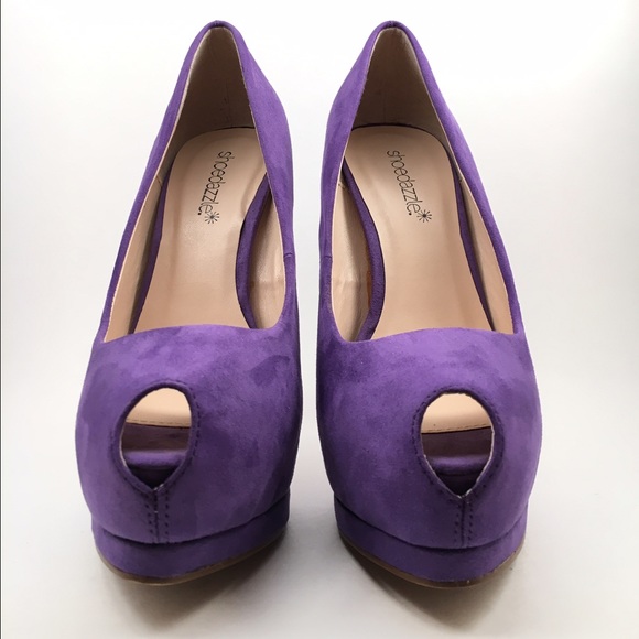 Shoedazzle Cameo Peep Toe Platform Pump - Picture 2 of 4