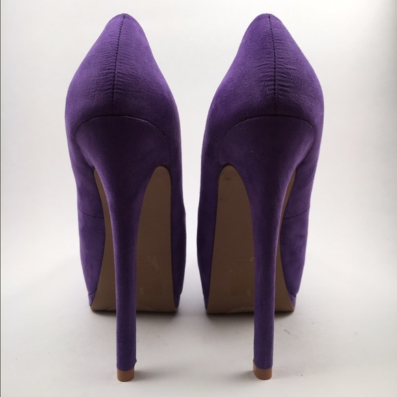 Shoedazzle Cameo Peep Toe Platform Pump - Picture 3 of 4