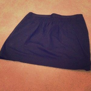 Black Banana Republic Stretch Mini Skirt