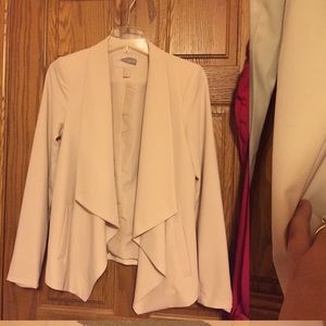 Forever 21 soft pink/peach open blazer