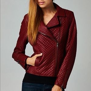Esley Quilted Moto Jacket