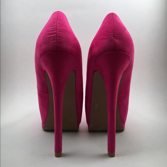 Shoedazzle Cameo Peep Toe Platform Pump - Picture 3 of 4