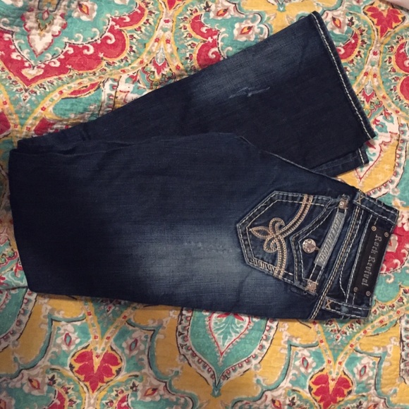 Women's rock revival jeans
