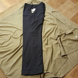 Pinstripe dress pants