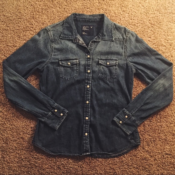 Denim Snap Shirt