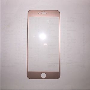 Rose Gold Glass Screen Protector