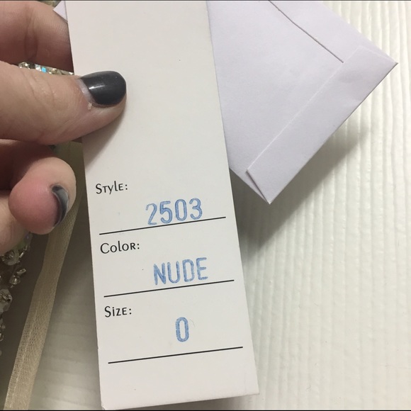 Sherri Hill 2503 size 0 - Picture 3 of 4