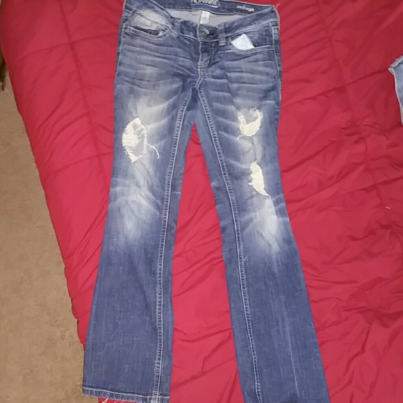 Distressed Jeans