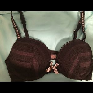 NWT Victoria's Secret Black push-up bra
