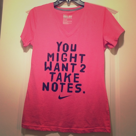 Nike Dri-Fit Slim-Fit Pink Top