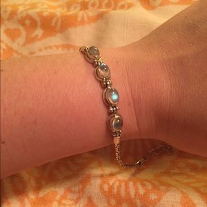 Rainbow moonstone bracelet