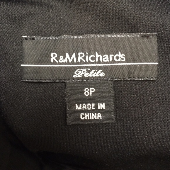 R&M Richards Embroidered Jewel Detailed, Dress - Picture 4 of 4