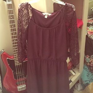 Eggplant colored dress