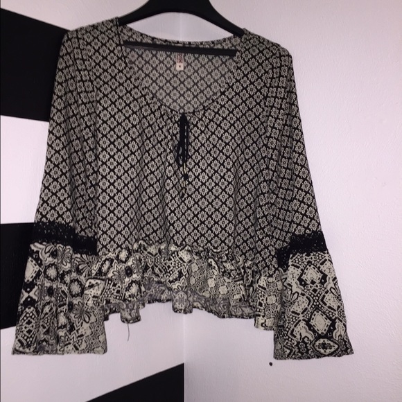 Princess sleeve blouse