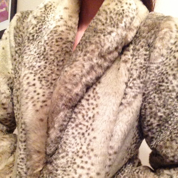 Imitation  fur coat