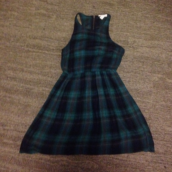 Plaid Skater Dress