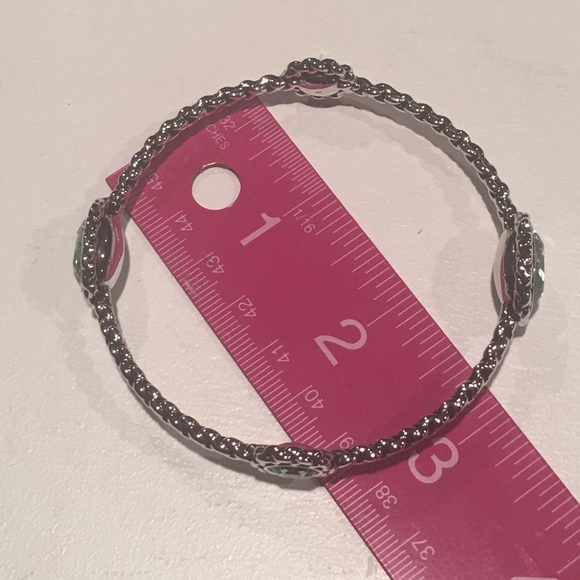 🥂HP🥂 ⏰ Swarovski Paprika Bangle - Picture 8 of 8