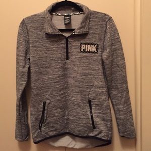 VSecret Pink Quarter Zip