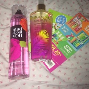 Vs & bath and body worlds Perfum