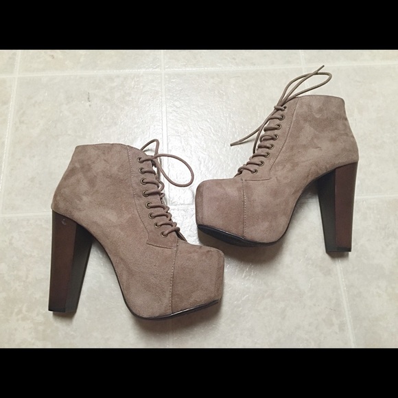 New Platform Booties