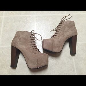 New Platform Booties