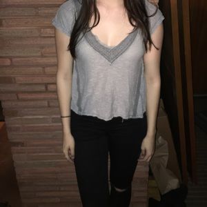 Kimchi blue grey shirt