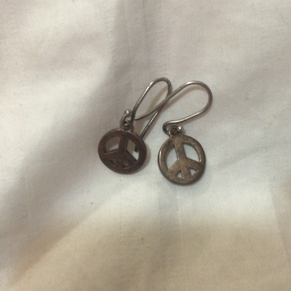 Peace earings