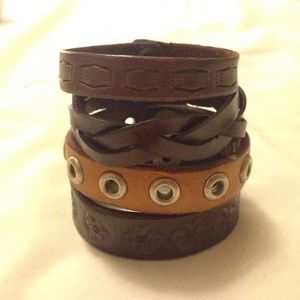 Leather Bracelets
