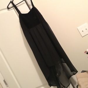 Brand New Black Dress w/ Velvet Accent