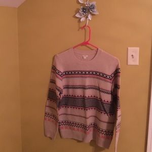 J crew fair isle sweater size S