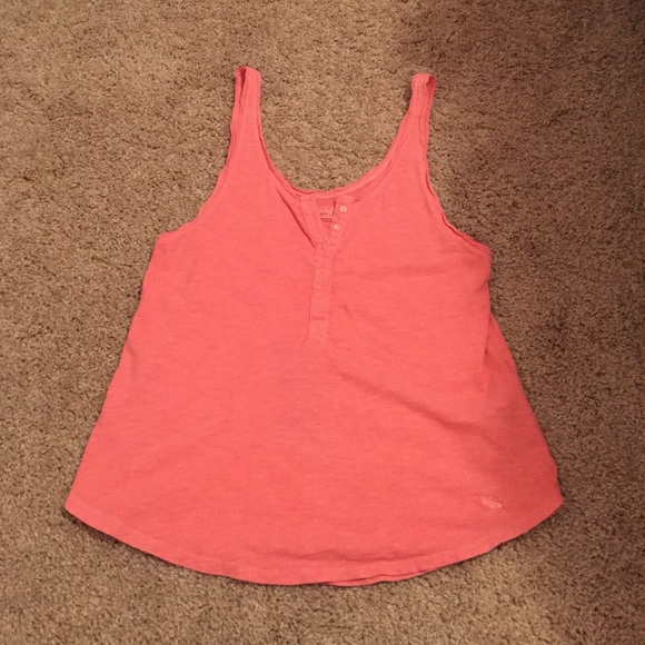 Abercrombie & Fitch Coral Tank Top - Picture 1 of 2