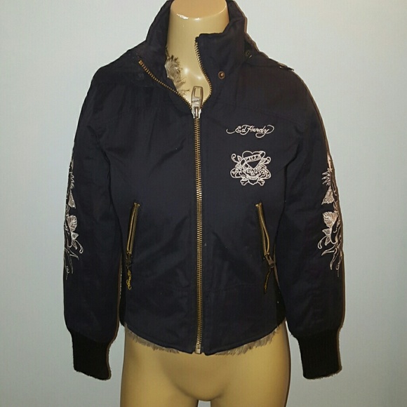 Ed Hardy GIRLS Size 10 Jacket