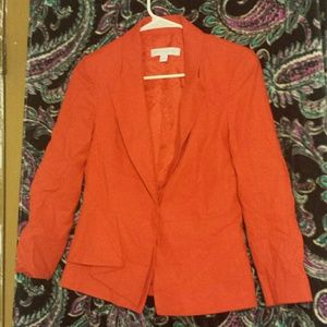 Bogo 1/2 off!New York & Co orange coral blazer