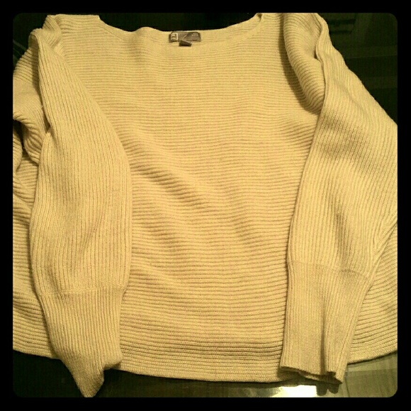 Oversized wool sweater